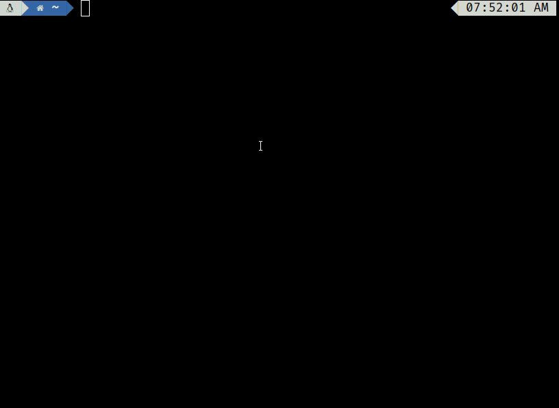Nushell <!-- omit in toc --> interface screenshot from project README