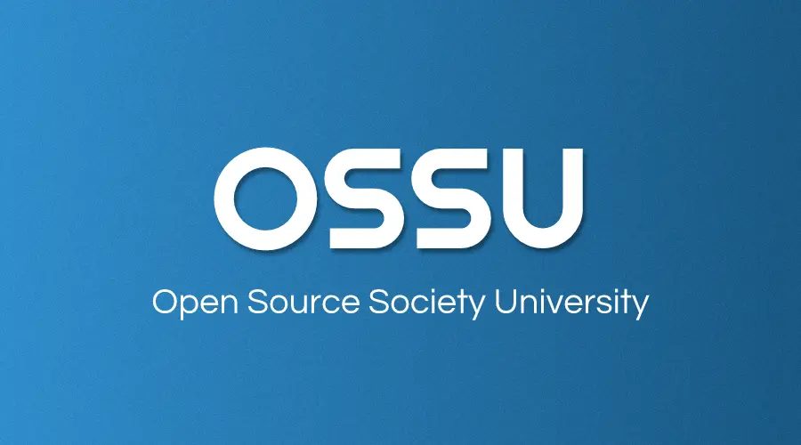 Ossu Computer science interface screenshot from project README